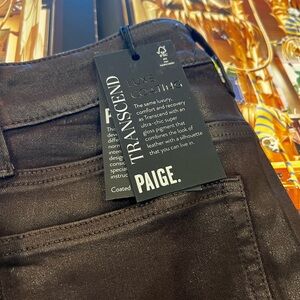 Paige Jeans - Luxe Coating in Brown